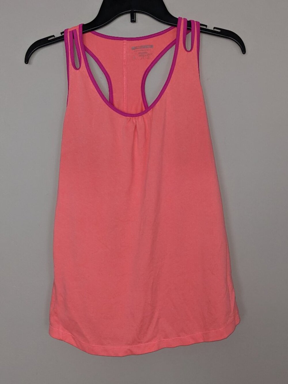 Layer 8 Orange & Pink Workout Tank Sz L
